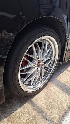 JDM WORK Schwertquell 20-inch Aluminum Wheels 2-Wheel Set Mesh Stepped Rim (No Tires) - Image 4