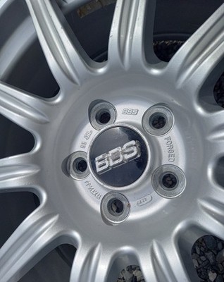 JDM Forging lightweight Subaru Impreza GDB WRX STi genuine BBS RV717 4 (No Tires) - Image 3