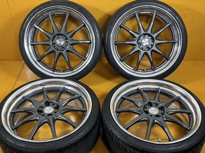 JDM Rare Size 4-hole PCD100 WORK IXA XS-3 19in 8j +44 8.5j +43 PCD100 (No Tires)