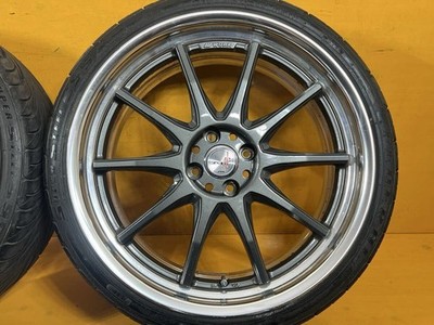 JDM Rare Size 4-hole PCD100 WORK IXA XS-3 19in 8j +44 8.5j +43 PCD100 (No Tires) - Image 2