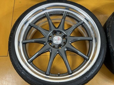JDM Rare Size 4-hole PCD100 WORK IXA XS-3 19in 8j +44 8.5j +43 PCD100 (No Tires) - Image 3