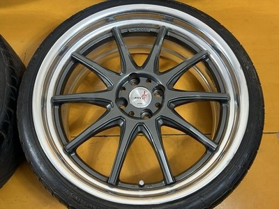 JDM Rare Size 4-hole PCD100 WORK IXA XS-3 19in 8j +44 8.5j +43 PCD100 (No Tires) - Image 4