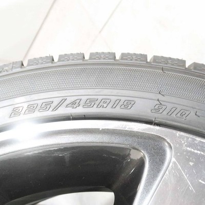 JDM 4-Wheel Set Subaru Levorg VM series genuine 18x7.5J +55 5H 114.3 Studless (No Tires) - Image 7
