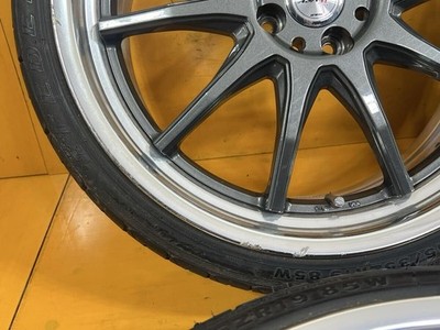 JDM Rare Size 4-hole PCD100 WORK IXA XS-3 19in 8j +44 8.5j +43 PCD100 (No Tires) - Image 7