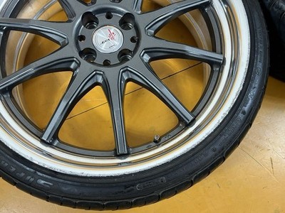 JDM Rare Size 4-hole PCD100 WORK IXA XS-3 19in 8j +44 8.5j +43 PCD100 (No Tires) - Image 8