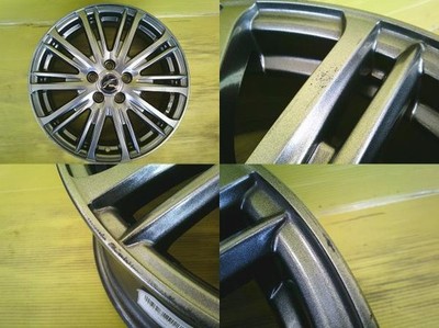 JDM Used aluminum wheels for Forester SH series 16x6.5J +47 5H PCD100 P (No Tires) - Image 3