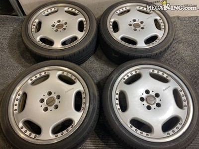JDM Carlson OZ 19-inch wheels 8.5J +35 offset 5-hole PCD112 4-hole / 4 (No Tires)