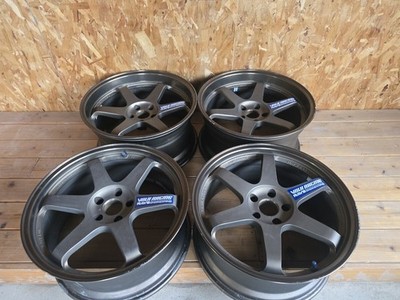 JDM Out of print RAYS TE37 8.5J +22 9.5J +12 5h 114.3 R33 R34 Skyline (No Tires)