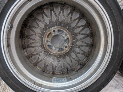 JDM SSR Formula Mesh Rebar Mesh 114.3 16 8J +23 (No Tires) - Image 3
