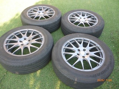 JDM TWS EXlete Monoblock 107M 8J-18 +45 5H 114.3 Hub 73mm 235/60R18 Yo (No Tires)