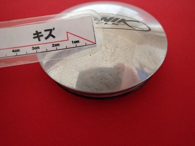 JDM 1 sheet BUDNIK aftermarket used wheel center cap center cover embl (No Tires) - Image 7