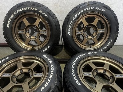 JDM TOYO Open Country R/T 215/65R16C Summer Tires RAYS VOLK Racing TE3 (No Tires)