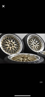 JDM BMWSize BBS LM227/228 19in 8.5J+32 9.5J+35 PCD120 PS4S 225/40R19 2 (No Tires)