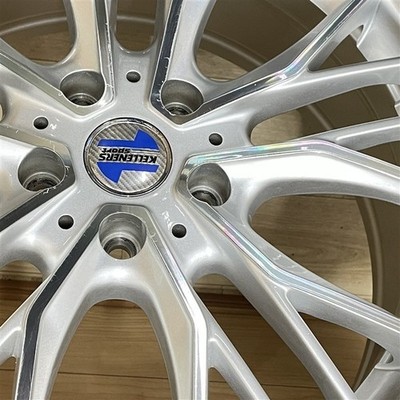 JDM Kelleners Sports Erz 7.5-18+52 5H112 Yokohama Advan dB V553 225/50 (No Tires) - Image 4