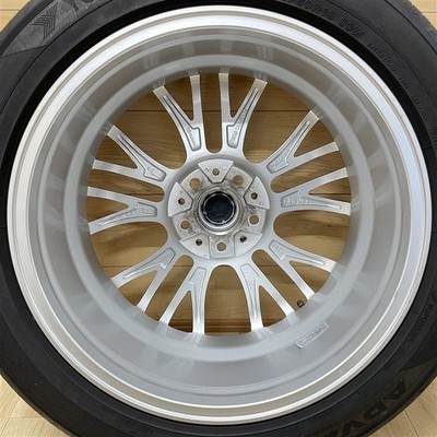 JDM Kelleners Sports Erz 7.5-18+52 5H112 Yokohama Advan dB V553 225/50 (No Tires) - Image 7