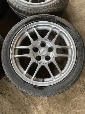 JDM Mitsubishi Lancer Evolution genuine wheels Evo 5 17x7.5j 38 114.3 (No Tires) - Image 2