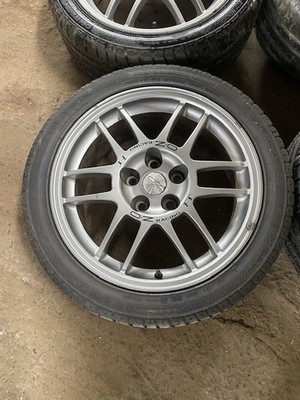 JDM Mitsubishi Lancer Evolution genuine wheels Evo 5 17x7.5j 38 114.3 (No Tires) - Image 5