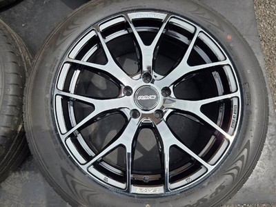 JDM 40 Alphard/Vellfire RAYS Village 2x7FT Dunlop SP060 225/55R19 103H (No Tires)