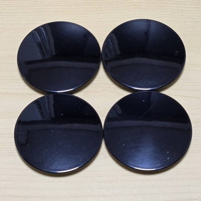 JDM RAYS VOLK RACING Center Cap A Flat O-ring type Black BK Black Rays (No Tires)