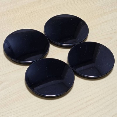 JDM RAYS VOLK RACING Center Cap A Flat O-ring type Black BK Black Rays (No Tires) - Image 3