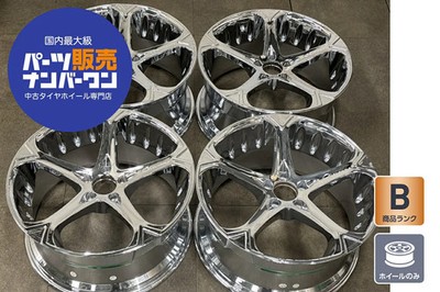 JDM Used GIOVANNA Dollar 5 4-Wheel Set Wheels 20x10.0J +42 PCD 114. (No Tires)