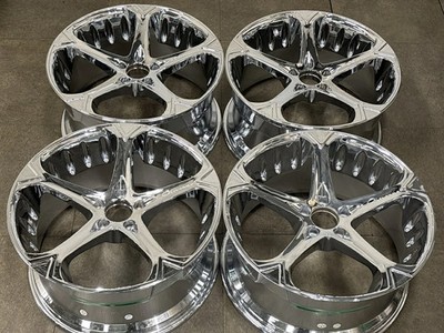 JDM Used GIOVANNA Dollar 5 4-Wheel Set Wheels 20x10.0J +42 PCD 114. (No Tires) - Image 2