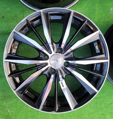 JDM Weds LEONIS VX aluminum wheels 17-inch 7J +45 offset 4H100 bolt pa (No Tires) - Image 2
