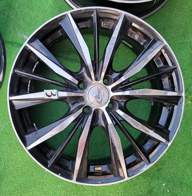 JDM Weds LEONIS VX aluminum wheels 17-inch 7J +45 offset 4H100 bolt pa (No Tires) - Image 4