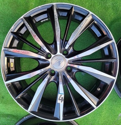JDM Weds LEONIS VX aluminum wheels 17-inch 7J +45 offset 4H100 bolt pa (No Tires) - Image 5