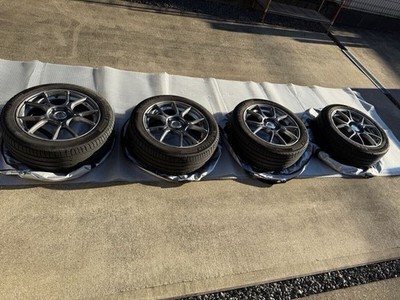 JDM Tanabe SSR GTX02 17x7.0J +48 PCD114.3 5H Hub diameter 73mm darksil (No Tires)