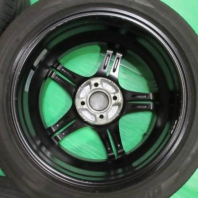 JDM Used aqua 195/50R16 summer tires 40%-50% tread depth YOKOHAMA BluE (No Tires) - Image 4