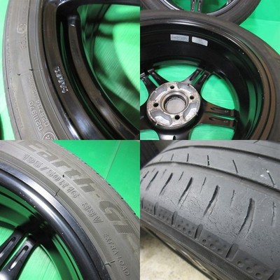 JDM Used aqua 195/50R16 summer tires 40%-50% tread depth YOKOHAMA BluE (No Tires) - Image 7