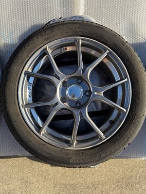 JDM RS Watanabe Eight-Spoke Mag Color Rim Machined 16-inch Dunlop Le M (No Tires)