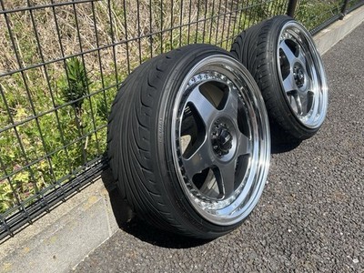 JDM SSR Professor SP6 under 112-114 multi 114.3 9J +29 18 2-Wheel Set (No Tires) - Image 3