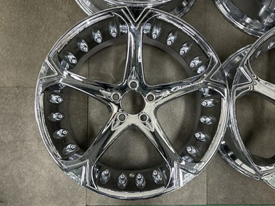 JDM Used GIOVANNA Dollar 5 4-Wheel Set Wheels 20x10.0J +42 PCD 114. (No Tires) - Image 4