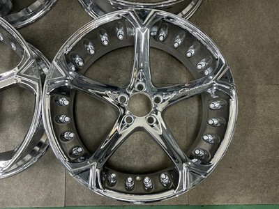 JDM Used GIOVANNA Dollar 5 4-Wheel Set Wheels 20x10.0J +42 PCD 114. (No Tires) - Image 5