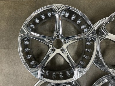 JDM Used GIOVANNA Dollar 5 4-Wheel Set Wheels 20x10.0J +42 PCD 114. (No Tires) - Image 6