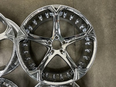 JDM Used GIOVANNA Dollar 5 4-Wheel Set Wheels 20x10.0J +42 PCD 114. (No Tires) - Image 7