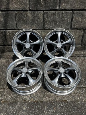 JDM WORK VS-KF 15x6.5J +38 PCD100 4H4-Wheel Set (No Tires) - Image 2
