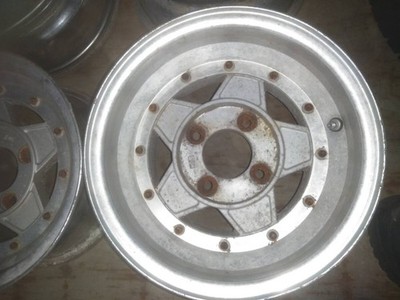 JDM Deep rim FOCUS RACING FIVE 13-inch wheels. Front: 6J +10 offset ap (No Tires) - Image 2