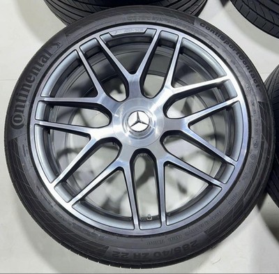 JDM Mercedes-Benz GLE63 Genuine AMG 22W167 4-Wheel Set (No Tires) - Image 4