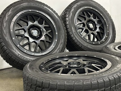 JDM Used MLJ wheel set 4-piece set 20x8.5J +18 PCD 139.7 275/55R20 (No Tires) - Image 3