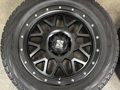 JDM Used MLJ wheel set 4-piece set 20x8.5J +18 PCD 139.7 275/55R20 (No Tires) - Image 4