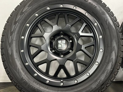 JDM Used MLJ wheel set 4-piece set 20x8.5J +18 PCD 139.7 275/55R20 (No Tires) - Image 6