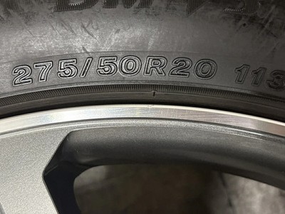 JDM Used KYOHO wheel set 4-piece set 20x9.5J +35 PCD 130 275/50R20 (No Tires) - Image 9