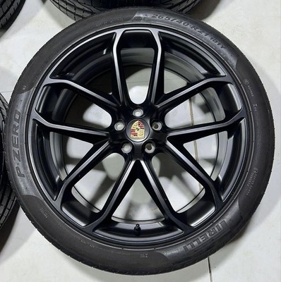 JDM 21 Porsche Macan RS Spyder Genuine Option 95B 4-Wheel Set (No Tires) - Image 5