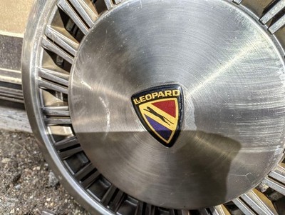 JDM Nissan first-generation Leopard F30 series wheel caps (No Tires) - Image 5