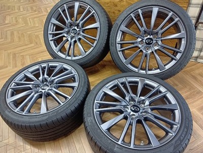 JDM Genuine NISSAN aluminum wheels Skyline 19x8.5J 5/114.3 +50 DUNLOP S (No Tires)