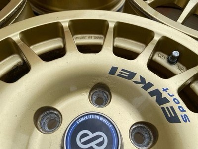JDM ENKEI Sport RC-G4 15x6.5J +50 5H PCD114.3 4-Wheel Set Swift Sports Civic (No Tires) - Image 5