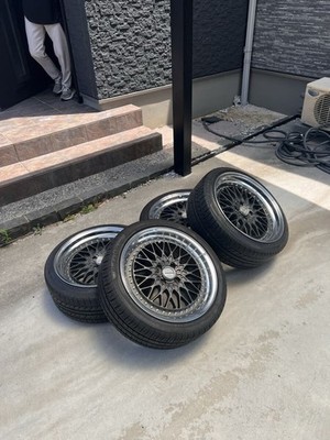JDM Superstar Chevron Racing M2 Deep Rim PCD100 4-hole 17-inch 7+33 8J (No Tires)